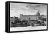 View of Hopital Royal de La Salpetriere, Known as Hopital General, Paris-Jacques Rigaud-Framed Stretched Canvas