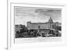 View of Hopital Royal de La Salpetriere, Known as Hopital General, Paris-Jacques Rigaud-Framed Giclee Print