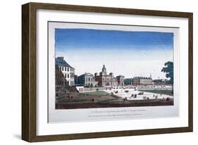 View of Horse Guards, Westminster, London, C1760-null-Framed Giclee Print