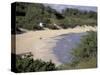 View of Horseshoe Bay, Bermuda, Caribbean-Robin Hill-Stretched Canvas