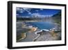 View of Hot Springs at Yellowstone National Park, Wyoming, USA-Scott T^ Smith-Framed Photographic Print