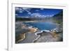 View of Hot Springs at Yellowstone National Park, Wyoming, USA-Scott T^ Smith-Framed Photographic Print