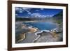 View of Hot Springs at Yellowstone National Park, Wyoming, USA-Scott T^ Smith-Framed Photographic Print