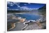 View of Hot Springs at Yellowstone National Park, Wyoming, USA-Scott T^ Smith-Framed Photographic Print