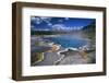 View of Hot Springs at Yellowstone National Park, Wyoming, USA-Scott T^ Smith-Framed Photographic Print