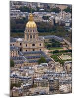 View of Hotel des Invalides from Eiffel Tower, Paris, France-Lisa S. Engelbrecht-Mounted Photographic Print