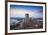 View of Hotels, Niagara Falls, Niagara, Ontario, Canada, North America-Jane Sweeney-Framed Photographic Print