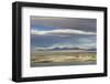 View of hotsprings and saltlake habitat, Atacama Desert, Bolivia-Ben Sadd-Framed Photographic Print