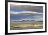 View of hotsprings and saltlake habitat, Atacama Desert, Bolivia-Ben Sadd-Framed Photographic Print