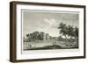 View of House and Part of Garden at West Wycombe, Buckinghamshire, engraved by William Woollett-William Hannan-Framed Giclee Print