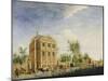 View of House Schwanenbur at Halfweg between Haarlem and Amsterdam. 1759-Jan Ekels the Elder-Mounted Giclee Print