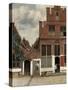 View of Houses in Delft, 1658-Johannes Vermeer-Stretched Canvas