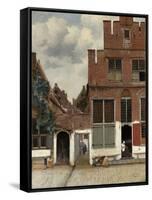 View of Houses in Delft, 1658-Johannes Vermeer-Framed Stretched Canvas