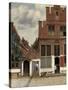 View of Houses in Delft, 1658-Johannes Vermeer-Stretched Canvas