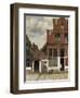 View of Houses in Delft, known as 'The Little Street', C.1658-Johannes Vermeer-Framed Giclee Print