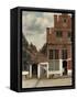 View of Houses in Delft, known as 'The Little Street', C.1658-Johannes Vermeer-Framed Stretched Canvas