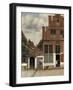 View of Houses in Delft, known as 'The Little Street', C.1658-Johannes Vermeer-Framed Giclee Print