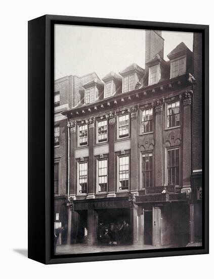 View of Houses in Great Queen Street, Holborn, Camden, London, 1879-Henry Dixon-Framed Stretched Canvas