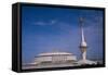 View of Houston Astrodome-null-Framed Stretched Canvas