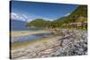 View of How Sound at Furry Creek off The Sea to Sky Highway near Squamish, British Columbia, Canada-Frank Fell-Stretched Canvas