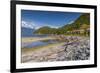 View of How Sound at Furry Creek off The Sea to Sky Highway near Squamish, British Columbia, Canada-Frank Fell-Framed Photographic Print