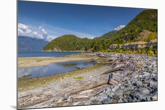 View of How Sound at Furry Creek off The Sea to Sky Highway near Squamish, British Columbia, Canada-Frank Fell-Mounted Photographic Print