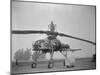 View of Howard Hughes XH 17 Helicopter-null-Mounted Premium Photographic Print