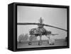 View of Howard Hughes XH 17 Helicopter-null-Framed Stretched Canvas