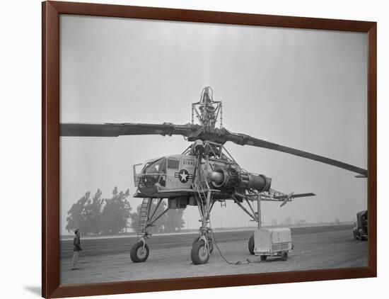 View of Howard Hughes XH 17 Helicopter-null-Framed Photographic Print