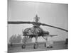 View of Howard Hughes XH 17 Helicopter-null-Mounted Photographic Print