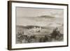 View of Howth Castle, County Dublin, Ireland, from 'scenery and Antiquities of Ireland' by George…-William Henry Bartlett-Framed Giclee Print