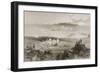 View of Howth Castle, County Dublin, Ireland, from 'scenery and Antiquities of Ireland' by George…-William Henry Bartlett-Framed Giclee Print