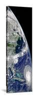 View of Hurricane Frances On a Partial View of Earth-Stocktrek Images-Stretched Canvas