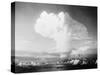 View of Hydrogen Bomb Mushroom Cloud Rising-null-Stretched Canvas