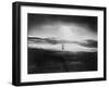 View of Hydrogen Bomb Mushroom Cloud Rising-null-Framed Photographic Print