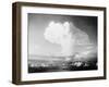 View of Hydrogen Bomb Mushroom Cloud Rising-null-Framed Photographic Print