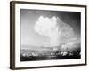 View of Hydrogen Bomb Mushroom Cloud Rising-null-Framed Photographic Print