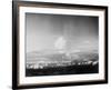 View of Hydrogen Bomb Mushroom Cloud Rising-null-Framed Photographic Print