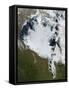 View of Ice Breaking Up on Hudson Bay-null-Framed Stretched Canvas