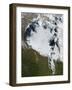 View of Ice Breaking Up on Hudson Bay-null-Framed Premium Photographic Print