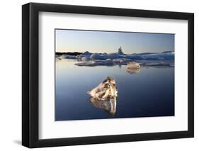 View of Icebergs on Jokulsarlon-Lee Frost-Framed Photographic Print