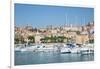 View of Imperia Harbour, Imperia, Liguria, Italy, Europe-Frank Fell-Framed Photographic Print