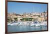 View of Imperia Harbour, Imperia, Liguria, Italy, Europe-Frank Fell-Framed Photographic Print