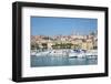 View of Imperia Harbour, Imperia, Liguria, Italy, Europe-Frank Fell-Framed Photographic Print