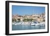 View of Imperia Harbour, Imperia, Liguria, Italy, Europe-Frank Fell-Framed Photographic Print