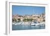 View of Imperia Harbour, Imperia, Liguria, Italy, Europe-Frank Fell-Framed Photographic Print