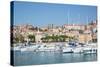 View of Imperia Harbour, Imperia, Liguria, Italy, Europe-Frank Fell-Stretched Canvas