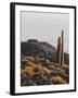 View of Incahuasi Island with its gigantic cacti, Salar de Uyuni, Daniel Campos Province, Potosi De-Karol Kozlowski-Framed Photographic Print