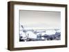 View of Industrial Boats on the Ayeyarwady River (Irrawaddy) River, Sagaing, Myanmar (Burma)-Alex Robinson-Framed Photographic Print