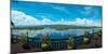 View of Inle Lake from deck of Inle Princess Resort, Shan State, Myanmar-null-Mounted Photographic Print